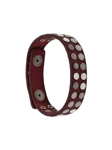 Htc Los Angeles Studded Bracelet - Red