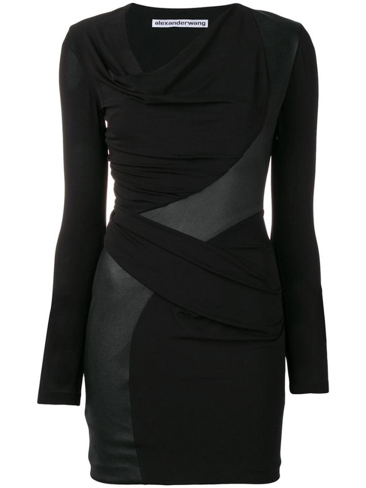 Alexander Wang Wrap-around Tube Dress - Black
