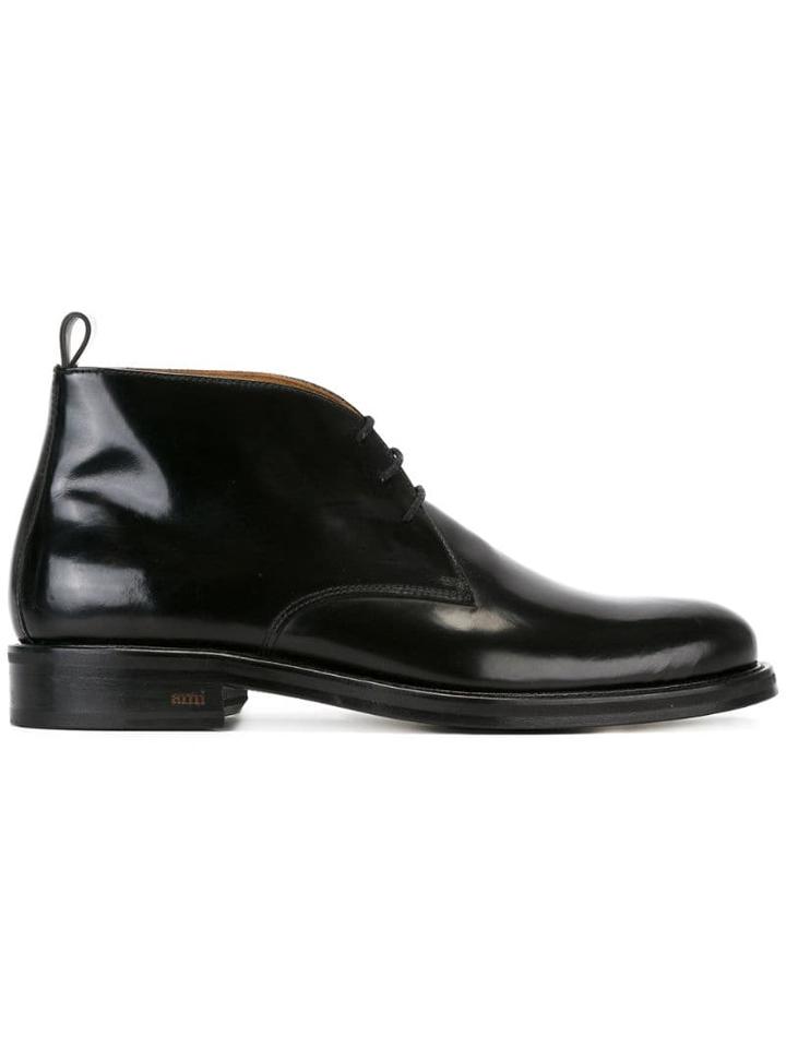 Ami Paris Desert Boots - Black