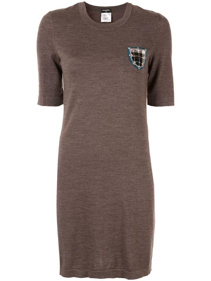Chanel Pre-owned Short Sleeve One Piece - Brown