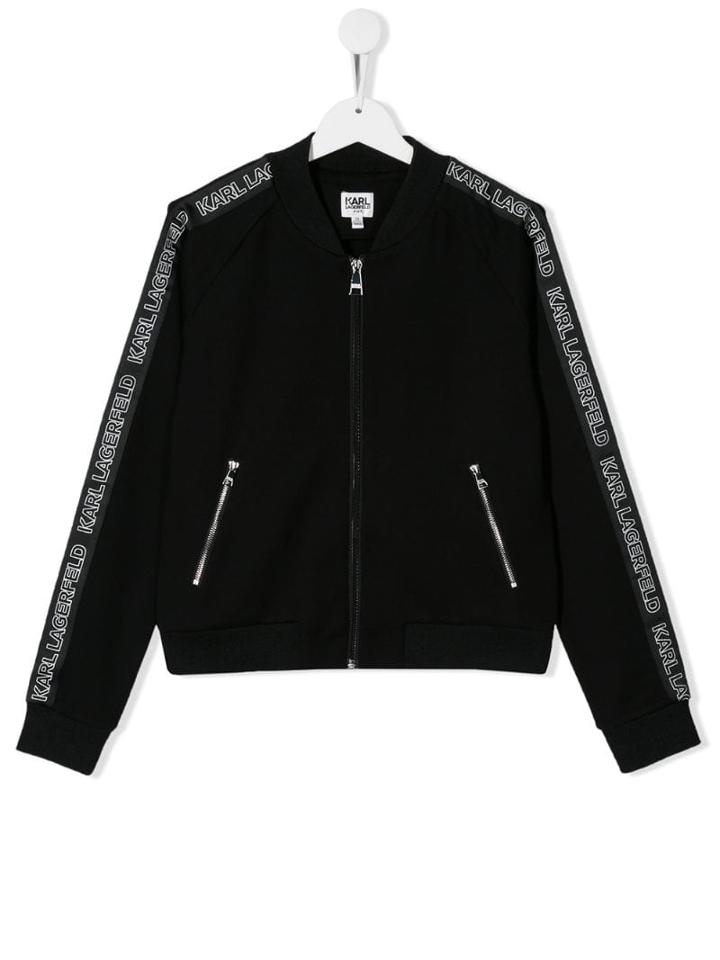 Karl Lagerfeld Kids Logo Sweatshirt - Black