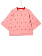 Stella Mccartney Kids Palm Embroidered Sweater