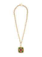 Chanel Vintage Chanel Chain Pendant Necklace - Gold