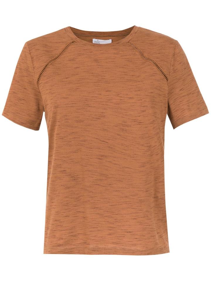 Nk Short Sleeved Top - Brown
