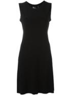 Norma Kamali Pleated Short Dress - Black