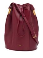 Saint Laurent Talitha Medium Bucket Bag - Red