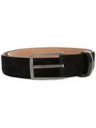 Lanvin Buckle Belt, Men's, Size: 105, Black, Leather
