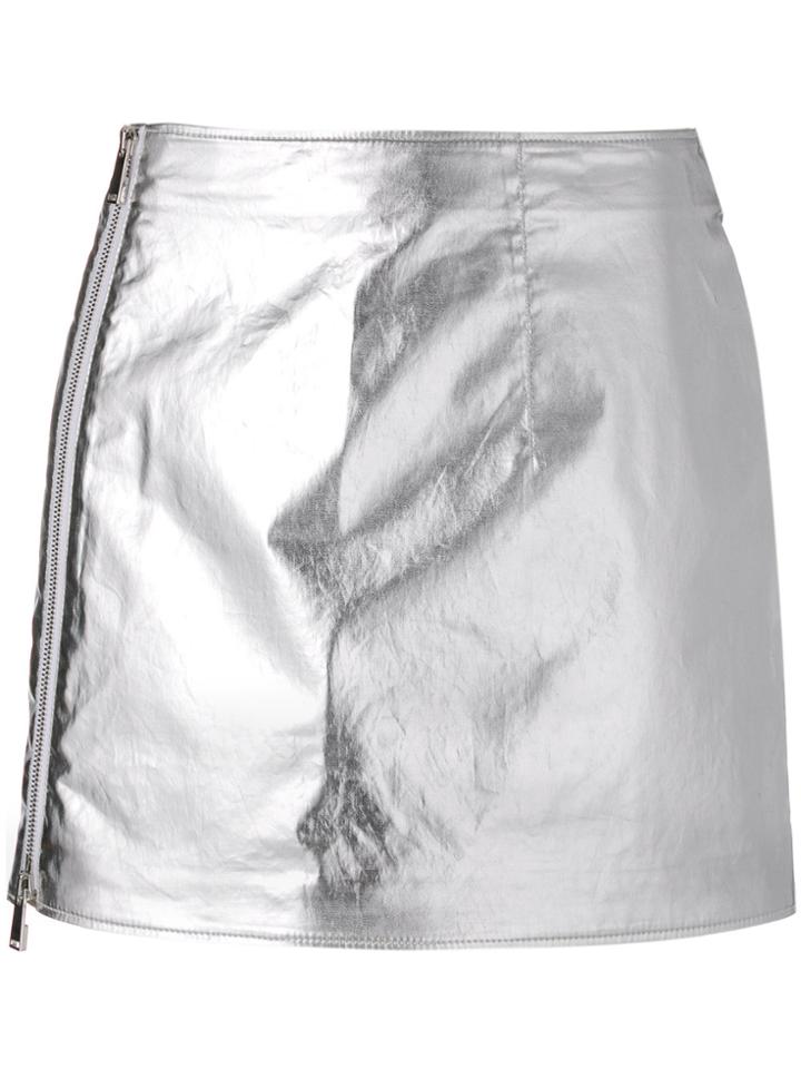Paco Rabanne Metallic Mini Skirt