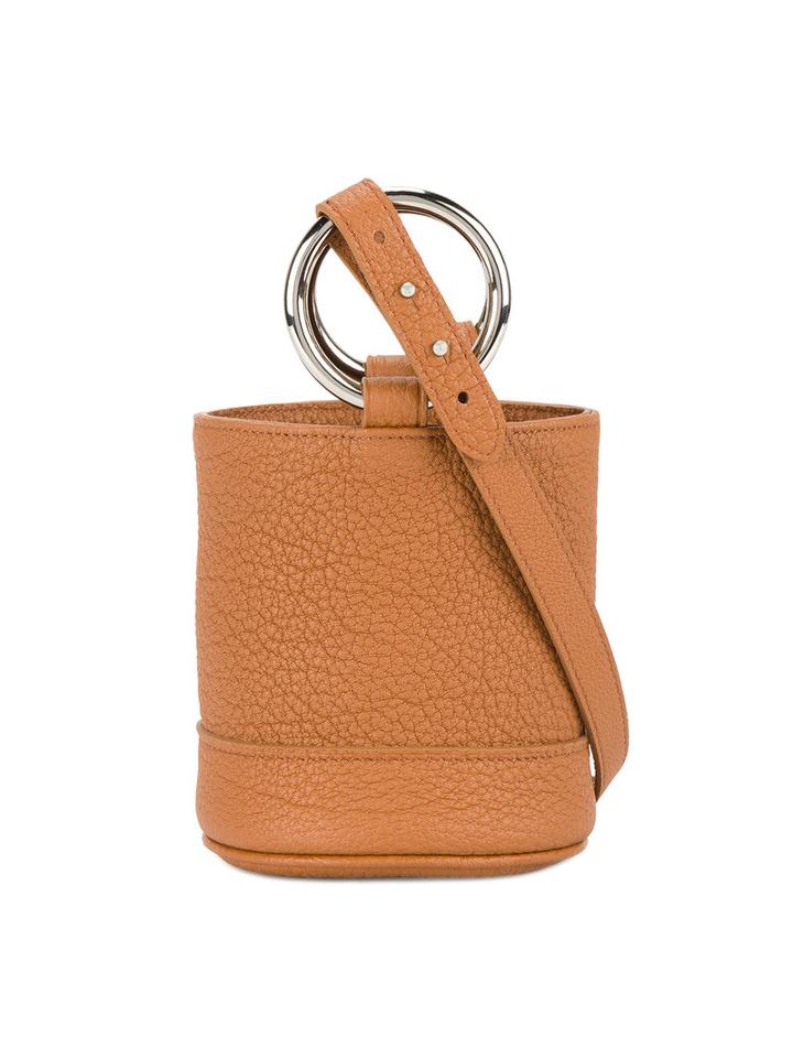Simon Miller - Mini Brown Bonsai 15 Bucket Bag - Women - Leather/metal - One Size, Leather/metal