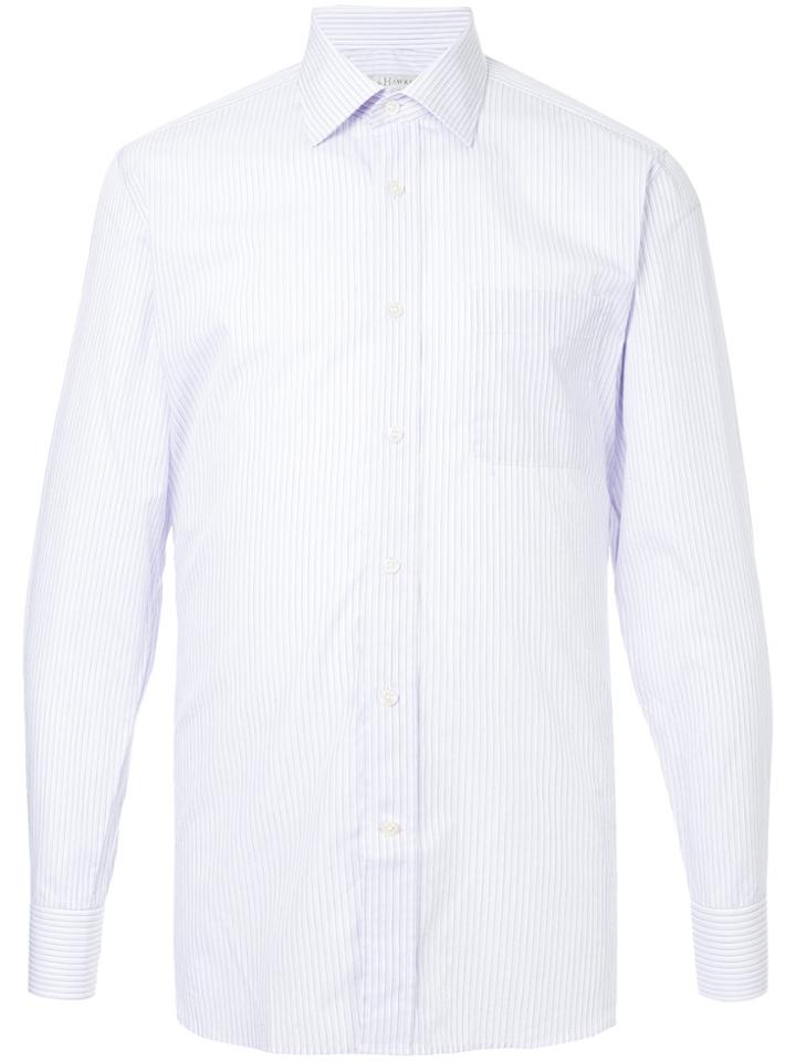 Gieves & Hawkes Striped Shirt - Pink & Purple
