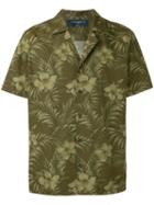 Natural Selection - Agra Olive Tropic Shirt - Men - Ramie/cotton - S, Green, Ramie/cotton