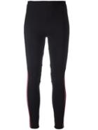 Sàpopa Side Stripe Leggings, Women's, Size: Medium, Black, Polyamide/spandex/elastane