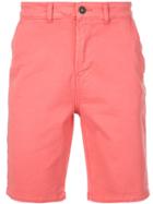 Hudson Chino Knee-length Shorts - Pink
