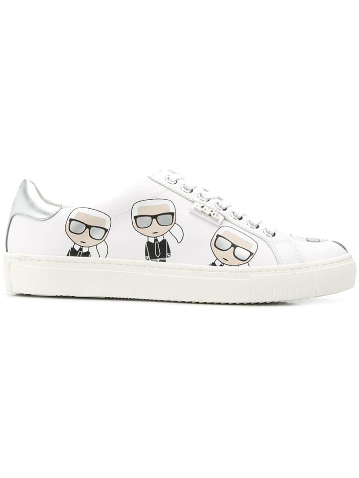 Karl Lagerfeld Kupsole Multikonic Karl Lolace - White