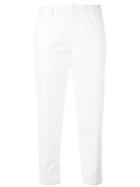 Dsquared2 - Cropped Trousers - Women - Cotton/spandex/elastane - 38, White, Cotton/spandex/elastane