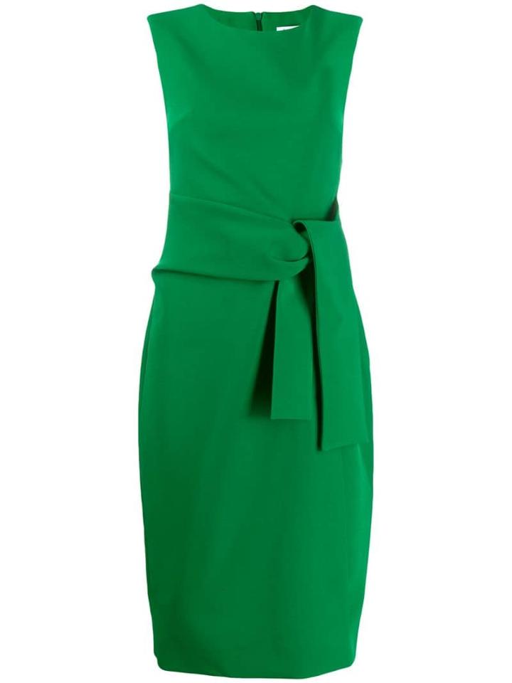 P.a.r.o.s.h. Front Wrap Dress - Green
