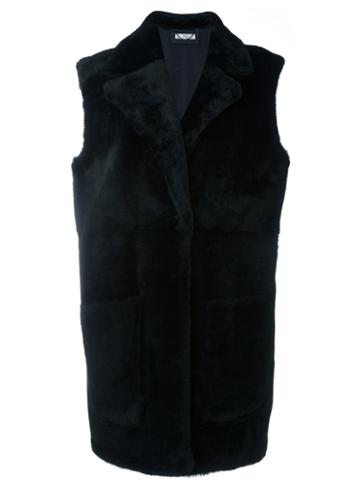 Desa Collection Buttoned Sleeveless Coat