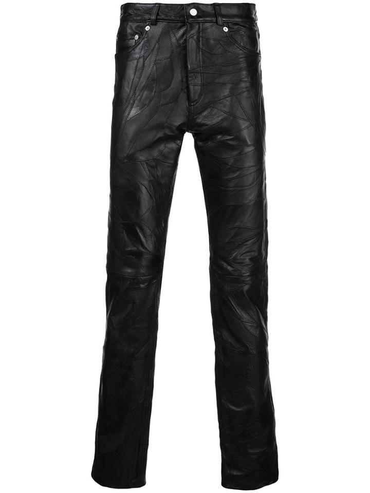 Cmmn Swdn Slim Ruched Trousers - Black