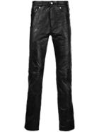 Cmmn Swdn Slim Ruched Trousers - Black
