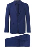 Tagliatore - Two-button Suit - Men - Virgin Wool/cupro - 46, Blue, Virgin Wool/cupro
