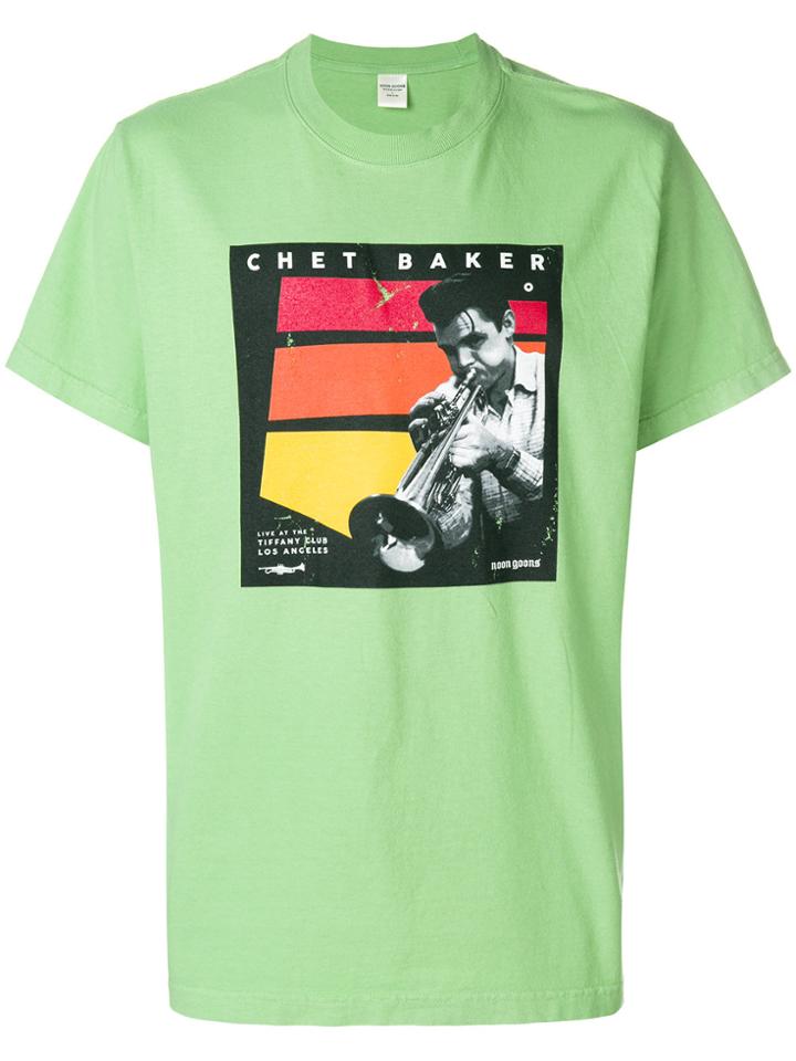 Noon Goons Chets Album T-shirt - Green