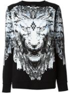 Marcelo Burlon County Of Milan Lion Print Sweatshirt
