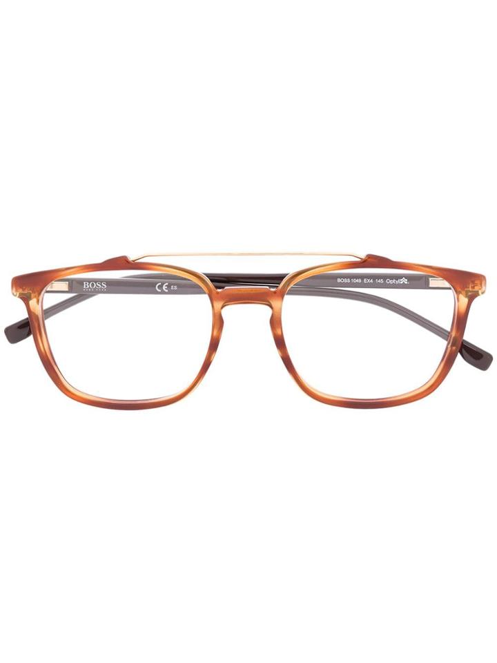 Boss Hugo Boss Tortoiseshell Glasses - Brown