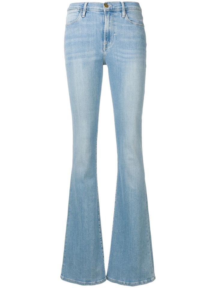 Frame Bootcut Jeans - Blue