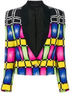 Versace Vintage Acid Colourway Printed Jacket - Multicolour