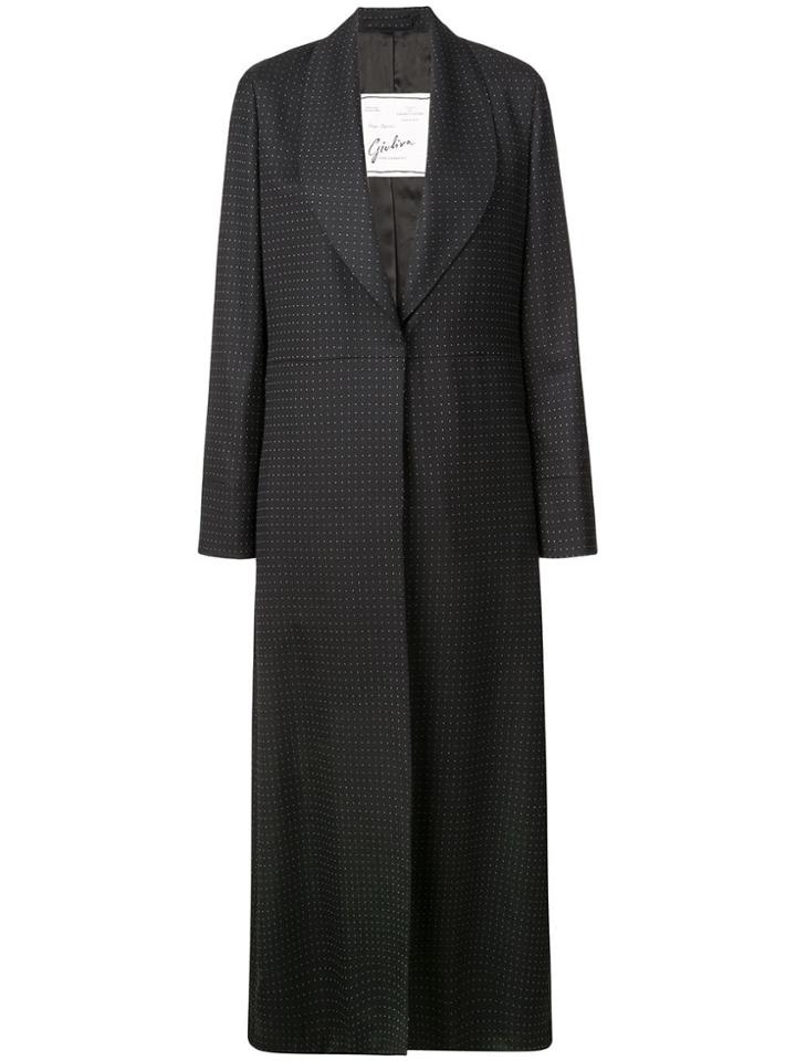 Giuliva Heritage Collection Polka Dot Coat - Blue