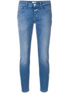 Closed Stonewashed Cropped Jeans - Blue