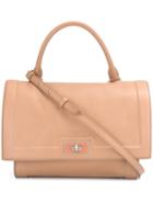 Givenchy Small 'shark' Tote, Women's, Pink/purple, Calf Leather