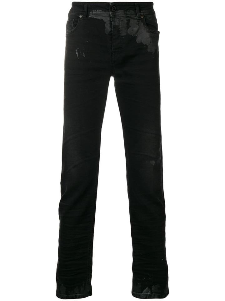 Diesel Black Gold Skinny Spots Jeans