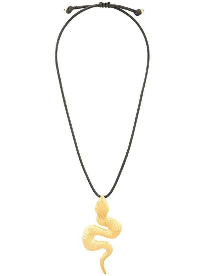 Natia X Lako Snake Design Necklace - Gold