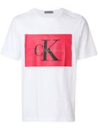 Calvin Klein Jeans Contrast Logo T-shirt - White