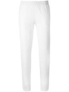 Le Tricot Perugia - Casual Trousers - Women - Silk/spandex/elastane - M, White, Silk/spandex/elastane