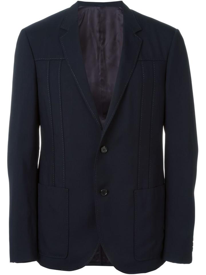 Lanvin Exposed Seam Detail Blazer