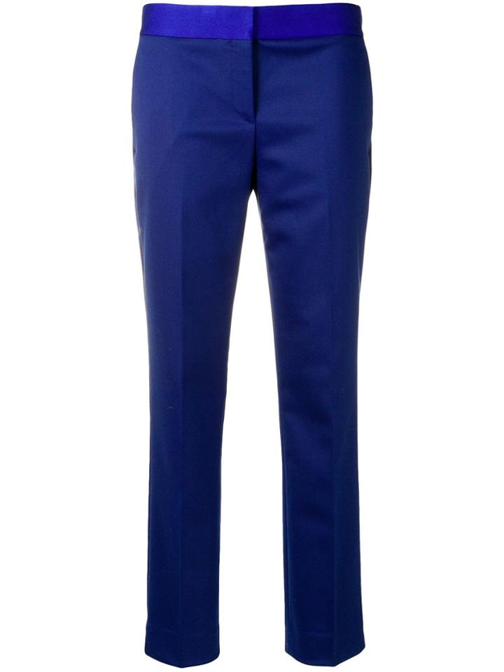 Theory Straight Trousers - Blue