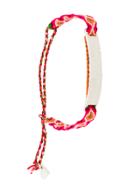 Lucy Folk Anchovy Friendship Bracelet - Metallic