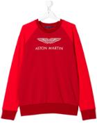 Aston Martin Kids Branded Sweatshirt - Red
