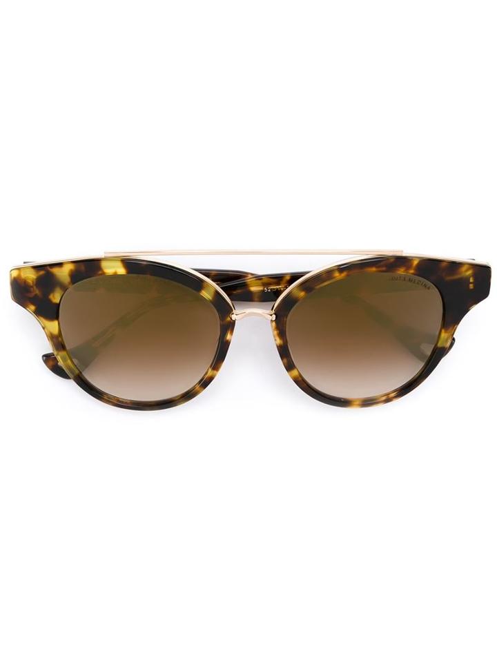 Dita Eyewear 'medina' Sunglasses, Women's, Brown, Acetate