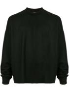 Jil Sander Relaxed Fit Jumper - Black
