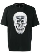 Blackbarrett Wireframe Skull T-shirt