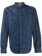 Miu Miu Pre-owned Blue Denim Shirt 2000
