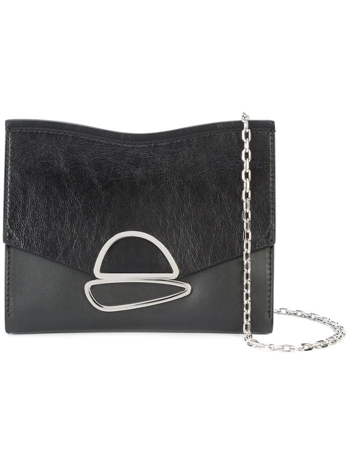 Proenza Schouler Small Curl Chain Clutch - Black