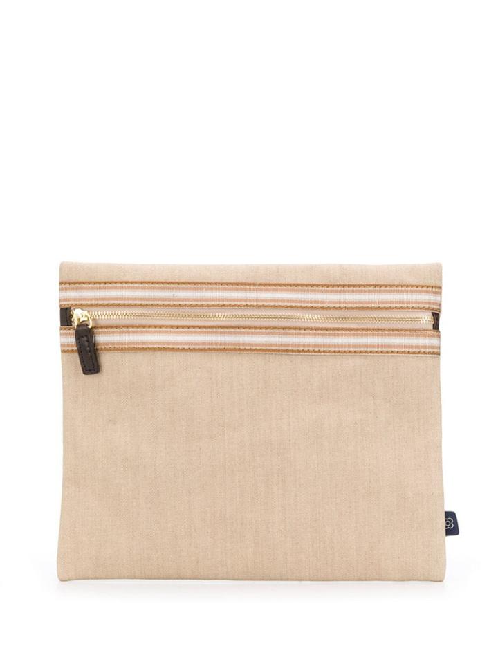 Lardini Beige Clutch Bag - Neutrals