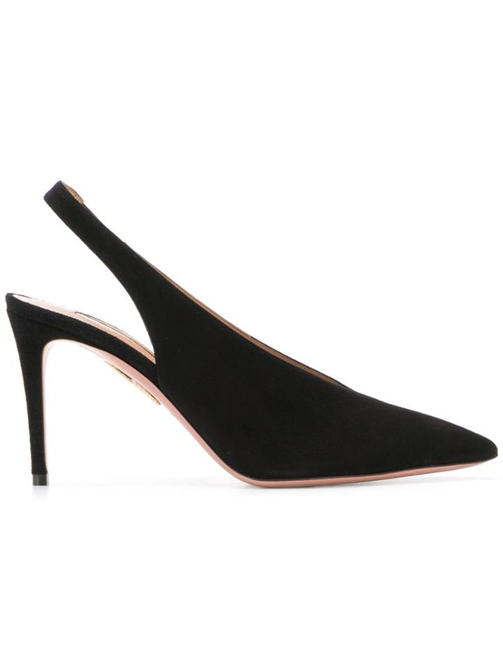 Aquazzura Classic Pointed-tip Pumps - Black