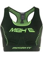 Misbhv Active Future Crop Top - Green