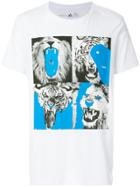 Adidas By Kolor Graphic Print T-shirt - White