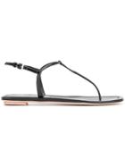Prada T-bar Strap Sandals - Black